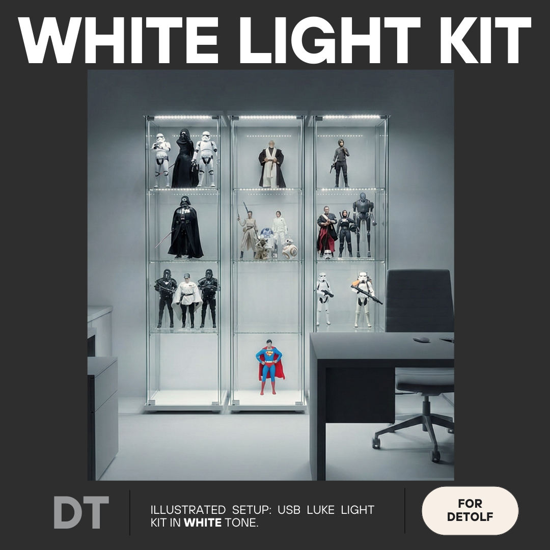 Main Kit - White Tone USB Light (Suitable for Detolf) – Luke Light
