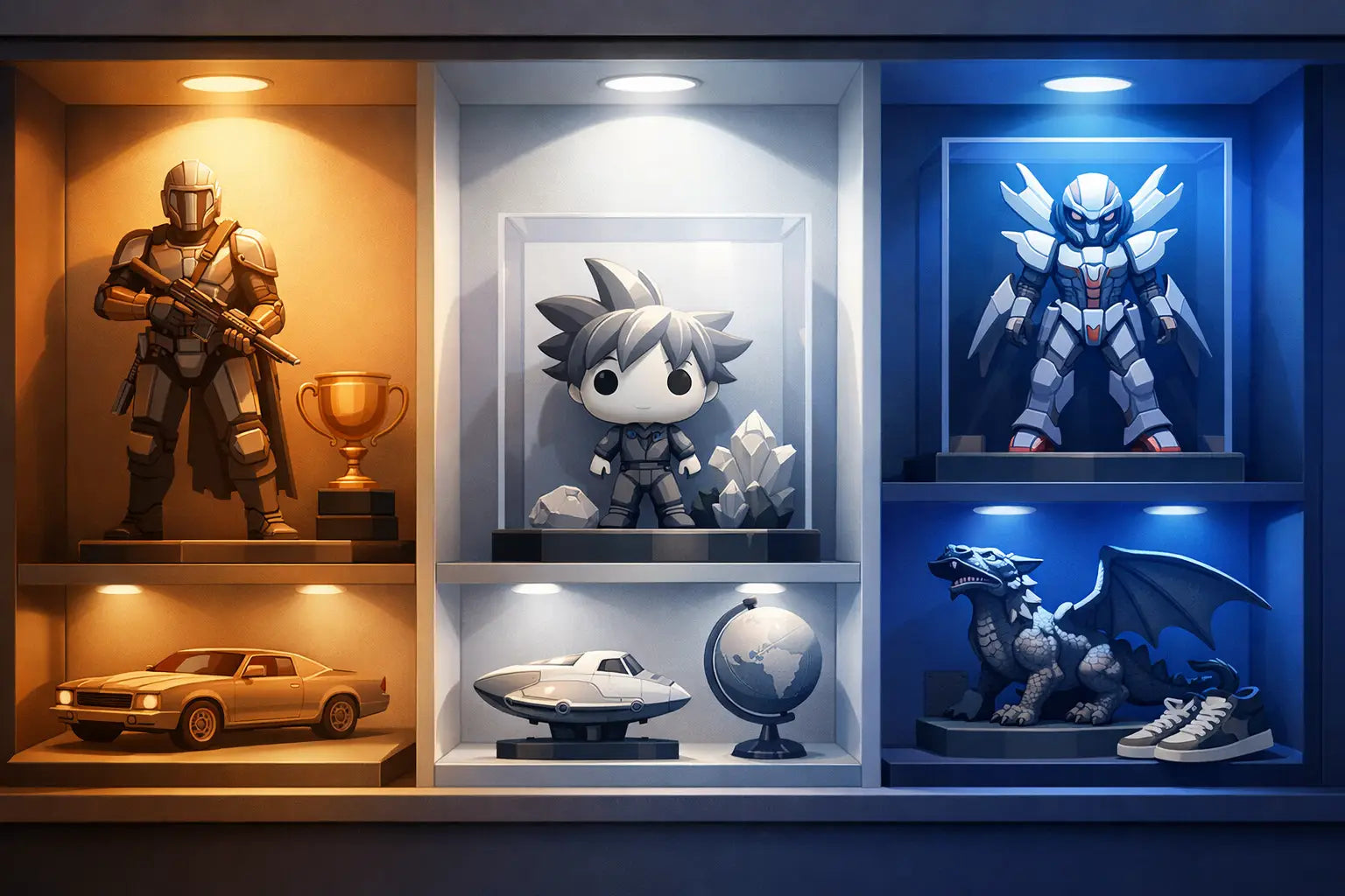 Which Light Color for Collectibles Looks Best?
