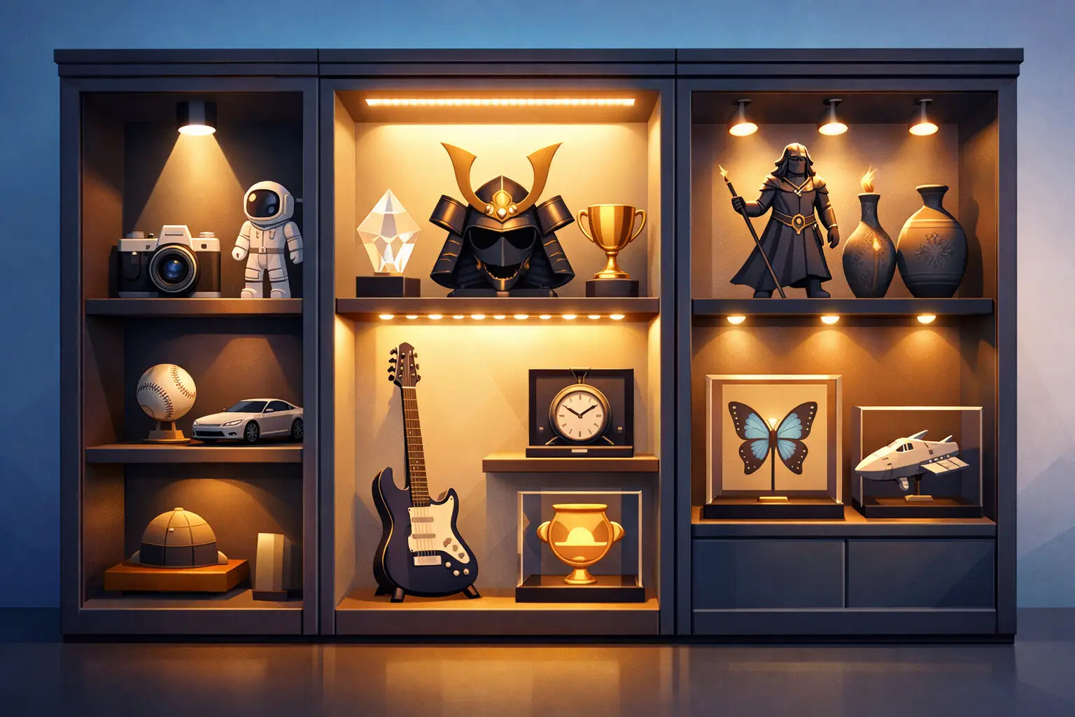 Top Ways to Illuminate Collectibles in Cabinets