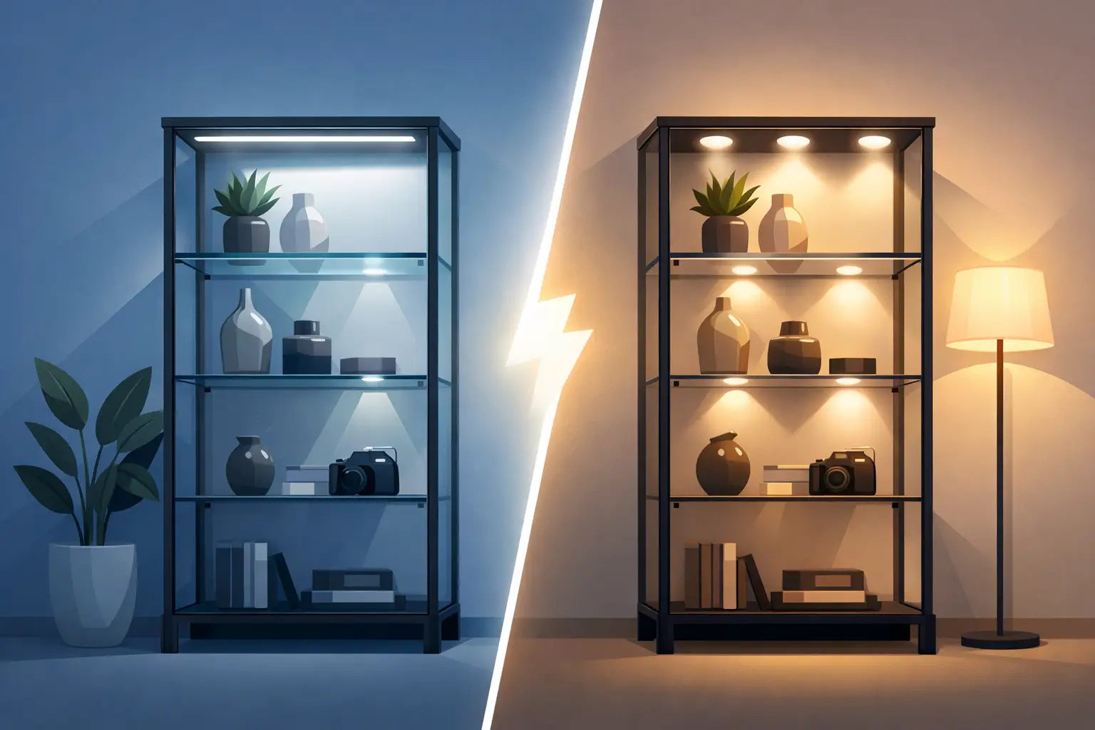 Milsbo Lighting vs Puck Lights