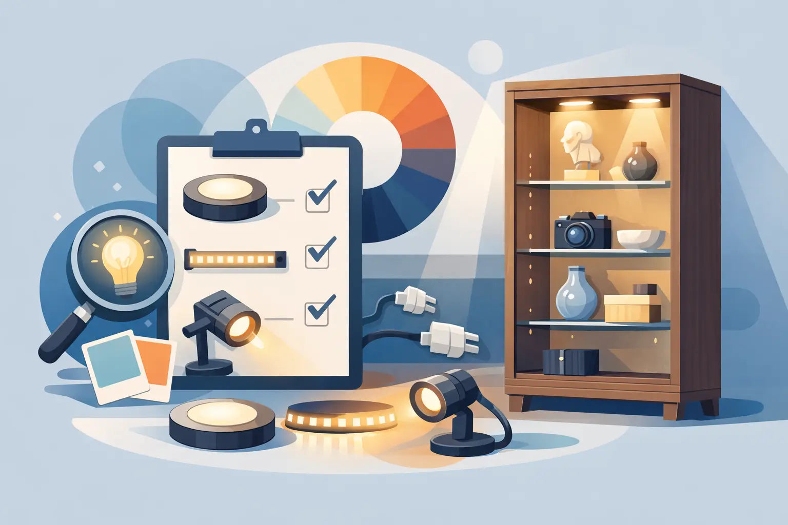 How to Choose a Display Cabinet Light Kit