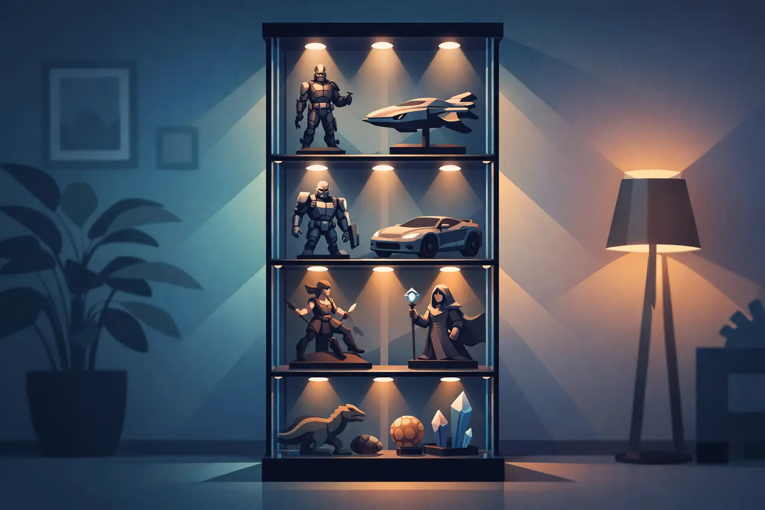Detolf Lights That Make Displays Look Right