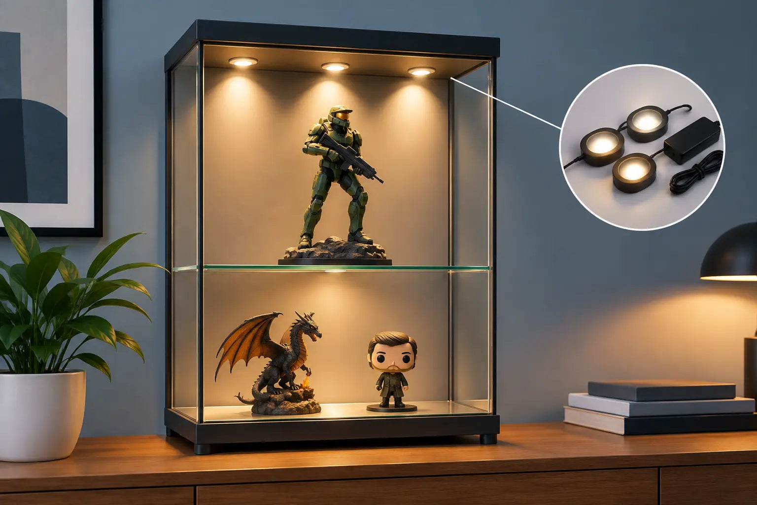 What Is a Light Kit for Cabinet Displays?