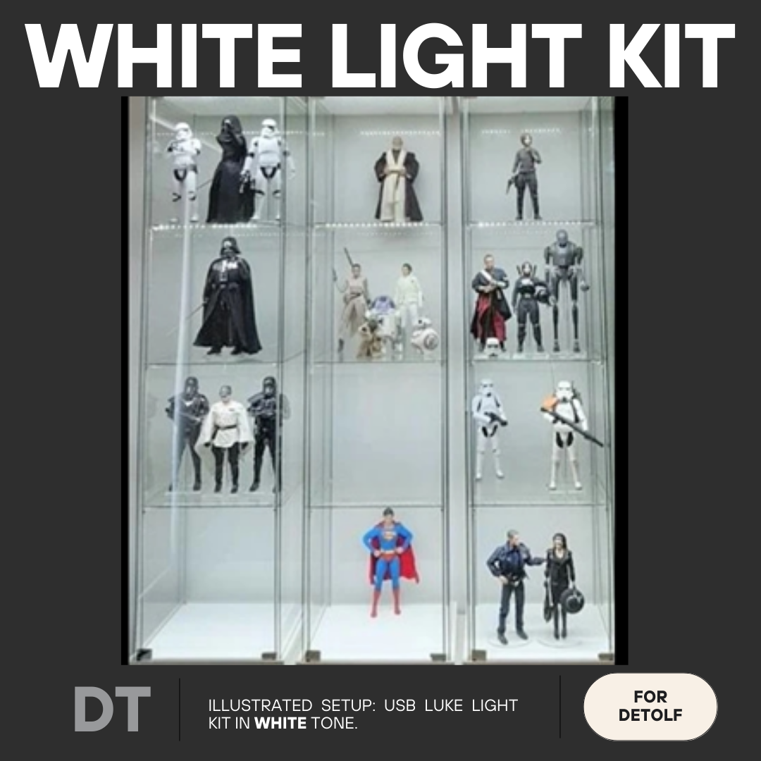 Main Kit - White Tone USB Light (Suitable for Detolf) – Luke Light