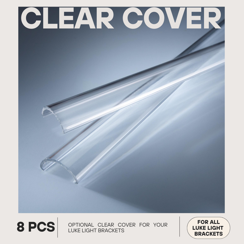 Add On - Clear Cover for V bracket (8pcs)